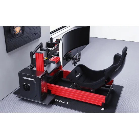 RSeat A1 Pro Formula - червено шаси
