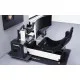 RSeat A1 Pro Formula - бяло шаси