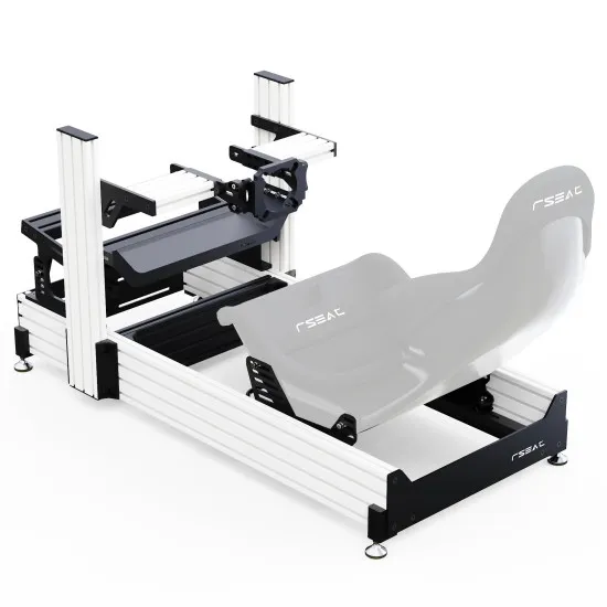 RSeat A1 Pro Formula - бяло шаси