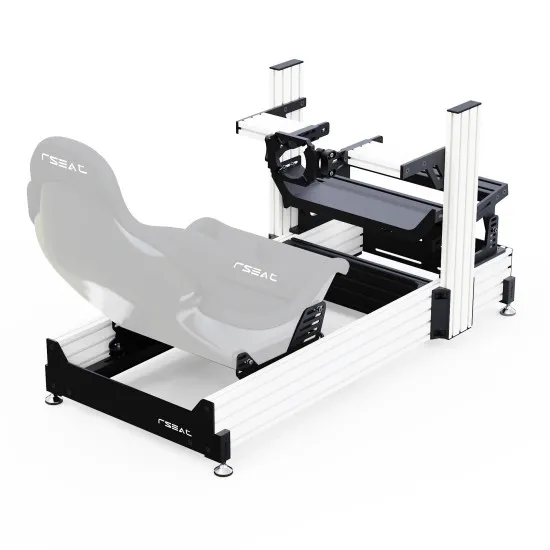 RSeat A1 Pro Formula - бяло шаси