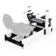 RSeat A1 Pro Formula - бяло шаси