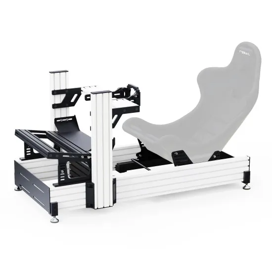 RSeat A1 Pro Formula - бяло шаси