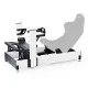 RSeat A1 Pro Formula - бяло шаси