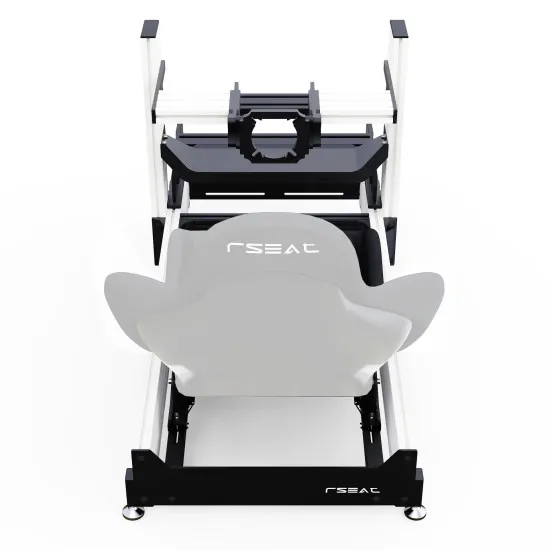 RSeat A1 Pro Formula - бяло шаси
