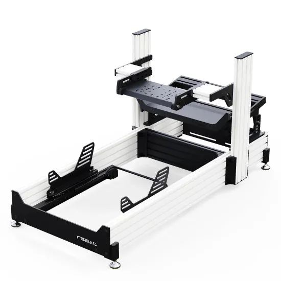 RSeat A1 Pro Formula - бяло шаси