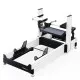 RSeat A1 Pro Formula - бяло шаси