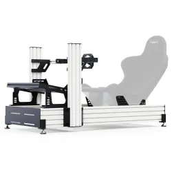 RSeat A1 Pro Formula - бяло шаси