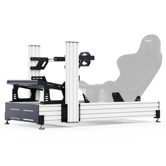 RSeat A1 Pro Formula - бяло шаси