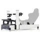 RSeat A1 Pro Formula - бяло шаси