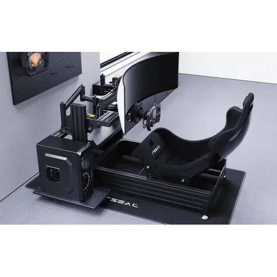RSeat A1 Pro Formula черен кокпит