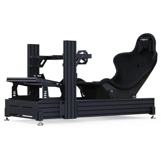 RSeat A1 Pro Formula черен кокпит