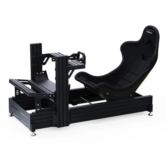 RSeat A1 Pro Formula черен кокпит
