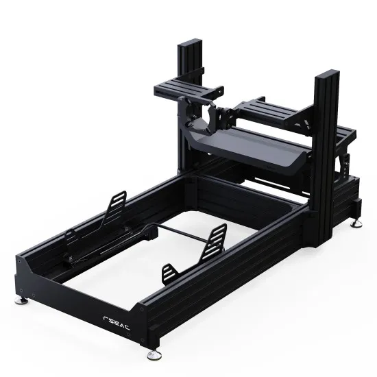 RSeat A1 Pro Formula черен кокпит