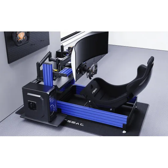 RSeat A1 Pro Formula син кокпит