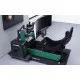 RSeat A1 Pro Formula зелен кокпит