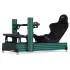 RSeat A1 Pro Formula зелен кокпит