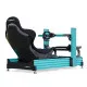 RSeat A1 Pro Formula светло син кокпит