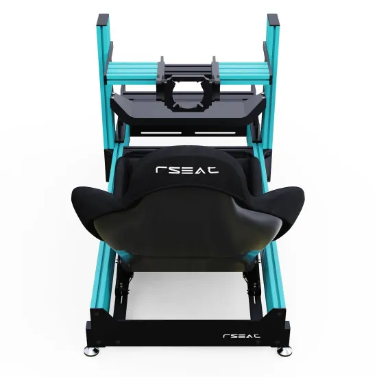 RSeat A1 Pro Formula светло син кокпит