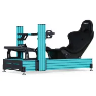 RSeat A1 Pro Formula светло син кокпит