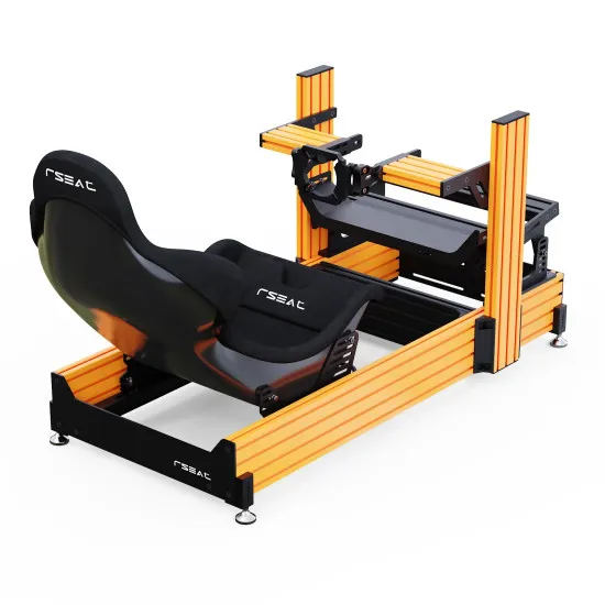 RSeat A1 Pro Formula оранжев кокпит