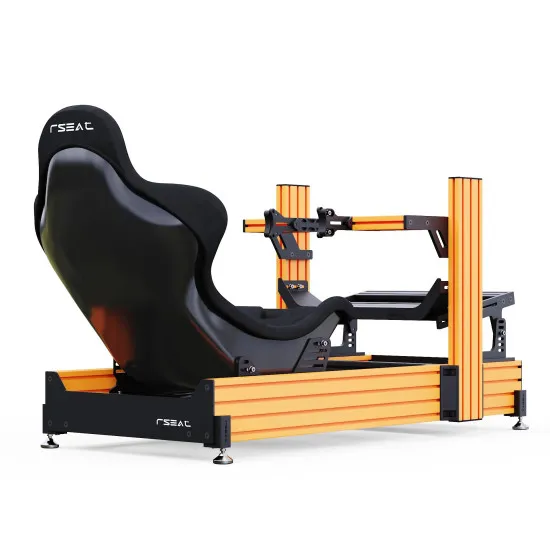 RSeat A1 Pro Formula оранжев кокпит