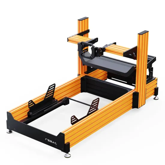 RSeat A1 Pro Formula оранжев кокпит