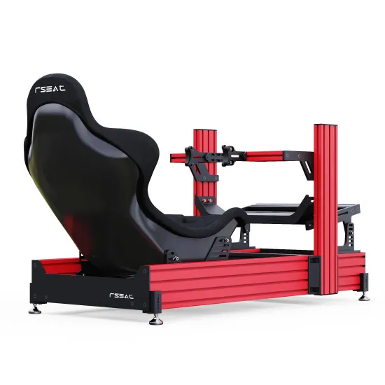 RSeat A1 Pro Formula червен кокпит