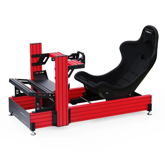 RSeat A1 Pro Formula червен кокпит