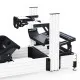 RSeat A1 Pro Formula бял кокпит