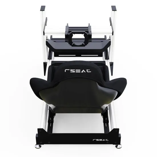 RSeat A1 Pro Formula бял кокпит
