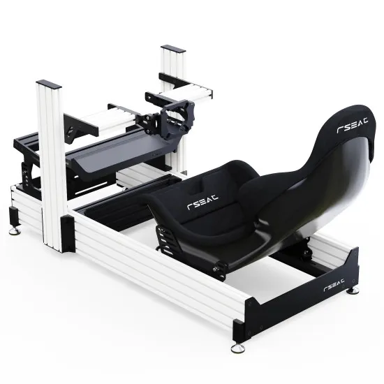 RSeat A1 Pro Formula бял кокпит