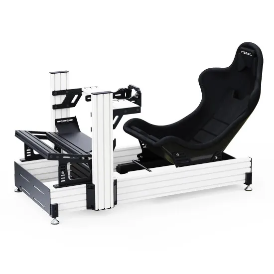 RSeat A1 Pro Formula бял кокпит