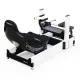 RSeat A1 Pro Formula бял кокпит