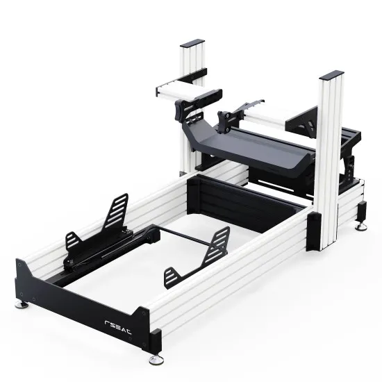 RSeat A1 Pro Formula бял кокпит