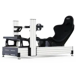 RSeat A1 Pro Formula бял кокпит