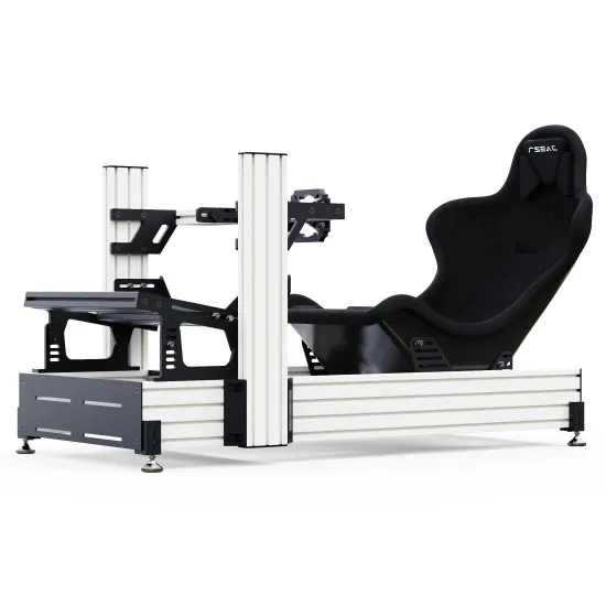 RSeat A1 Pro Formula бял кокпит