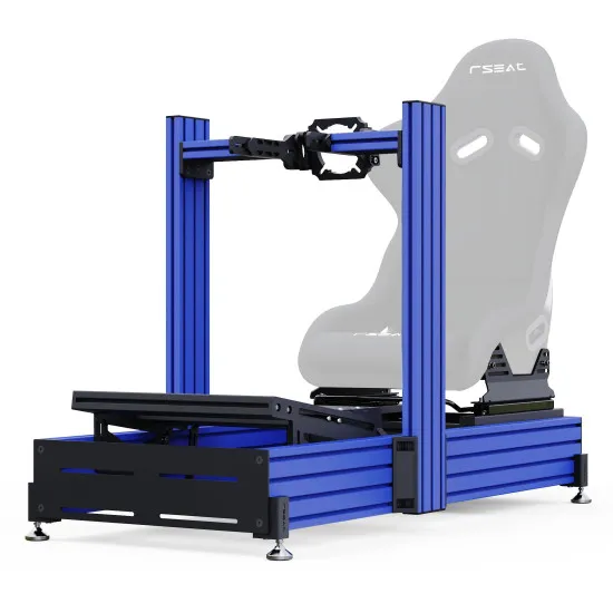 RSeat A1 Pro GT - синьо шаси