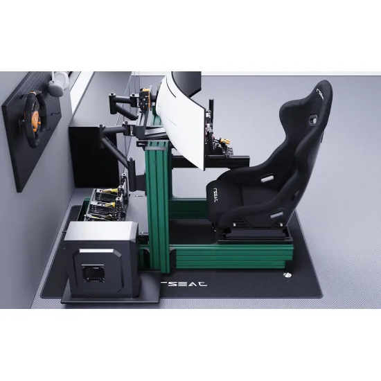 RSeat A1 Pro GT - зелено шаси