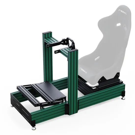 RSeat A1 Pro GT - зелено шаси