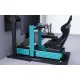 RSeat A1 Pro GT - светло синьо шаси