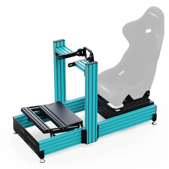RSeat A1 Pro GT - светло синьо шаси
