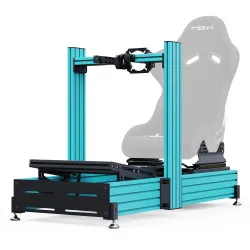 RSeat A1 Pro GT - светло синьо шаси