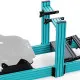 RSeat A1 Pro GT - светло синьо шаси