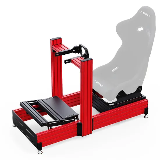 RSeat A1 Pro GT - червено шаси