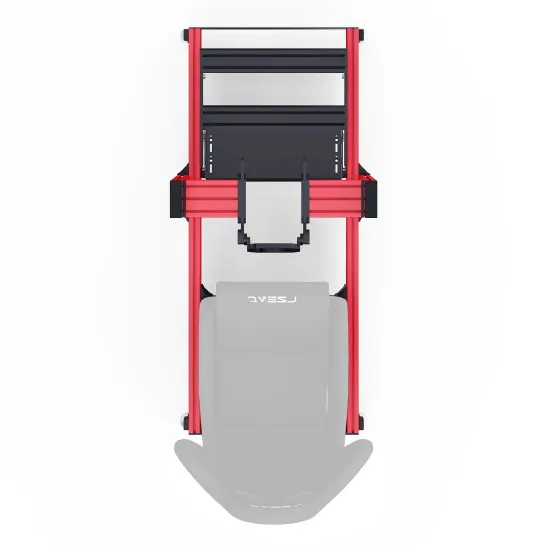 RSeat A1 Pro GT - червено шаси