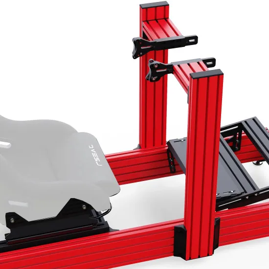 RSeat A1 Pro GT - червено шаси