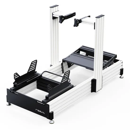 RSeat A1 Pro GT - бяло шаси