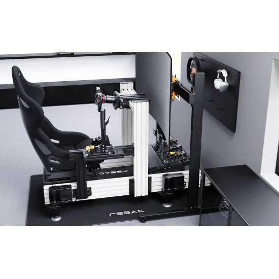RSeat A1 Pro GT - бяло шаси