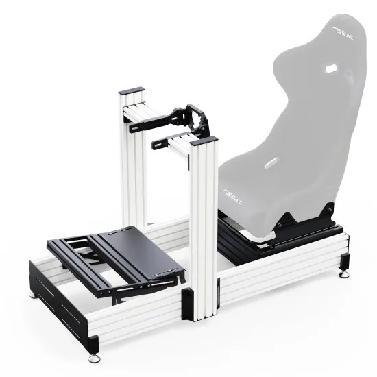RSeat A1 Pro GT - бяло шаси