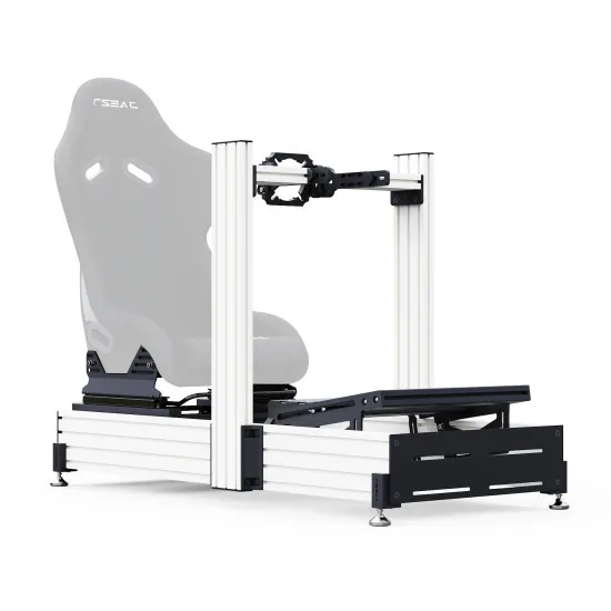 RSeat A1 Pro GT - бяло шаси